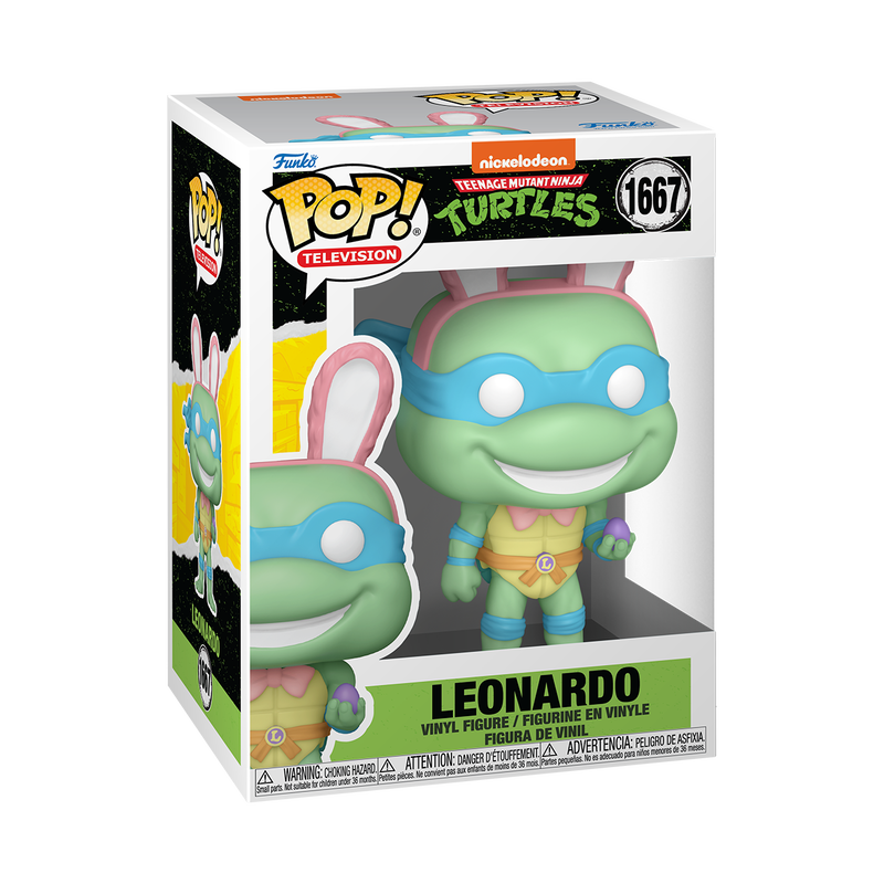 Leonardo with Easter Egg TMNT Funko Pop! TV Vinyl Figure