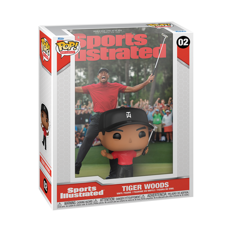 Tiger Woods (Sports Illustrated) Funko Pop! Magazine Cover Vinyl Figure