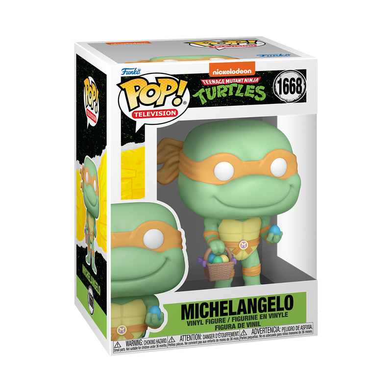 Michelangelo with Easter Basket TMNT Funko Pop! TV Vinyl Figure