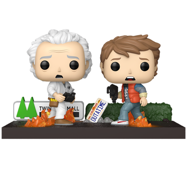Doc & Marty Back to the Future Funko Pop! Moment Vinyl Figure