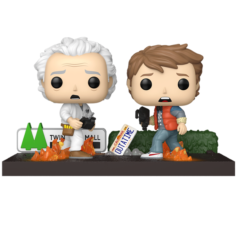 Doc & Marty Back to the Future Funko Pop! Moment Vinyl Figure
