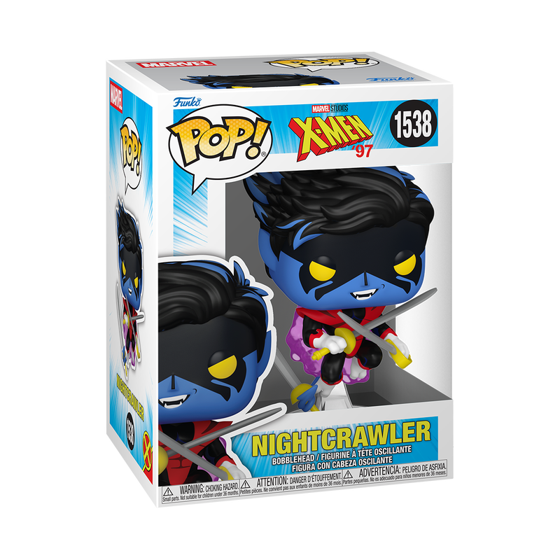 Nightcrawler X-Men 97 Funko Pop! Marvel Vinyl Figure