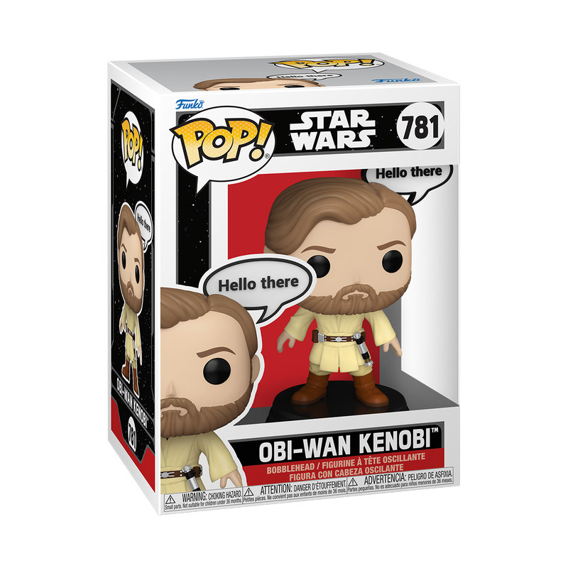 Obi-Wan Kenobi (Hello there) Funko Pop! Star Wars Vinyl Figure