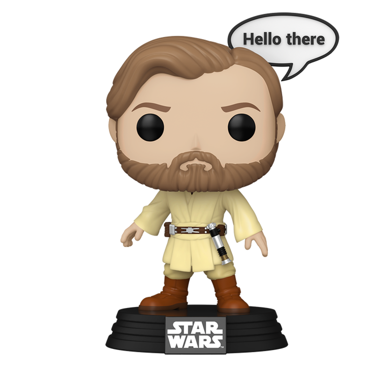 Obi-Wan Kenobi (Hello there) Funko Pop! Star Wars Vinyl Figure