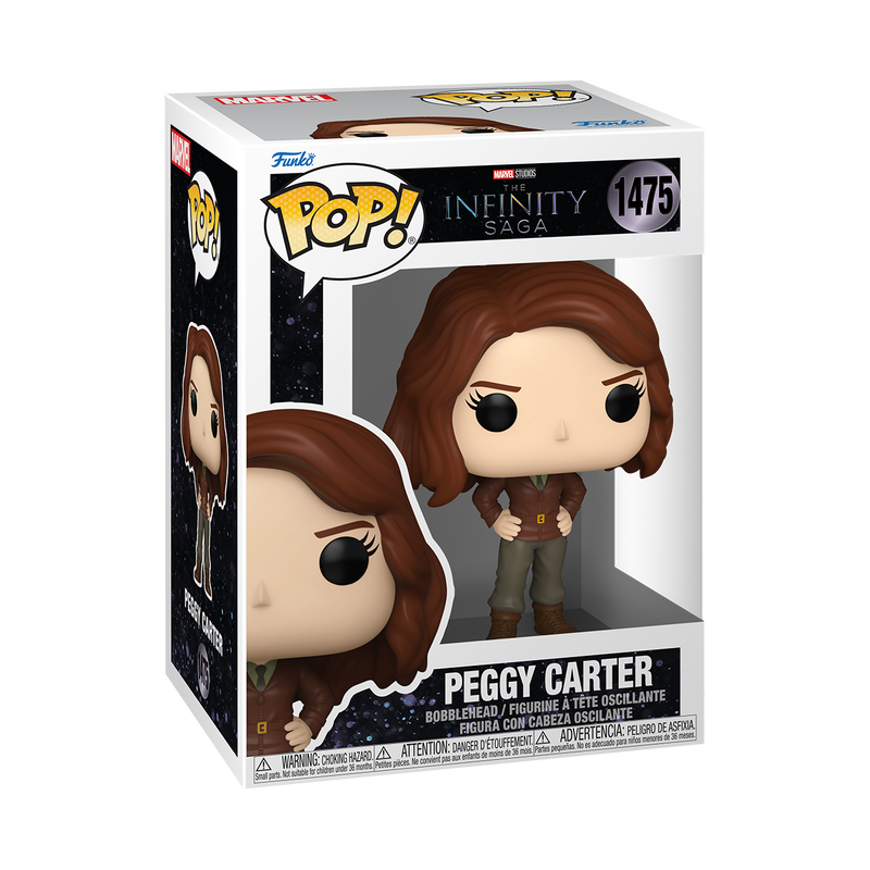 Peggy Carter Infinity Saga Funko Pop! Marvel Vinyl Figure