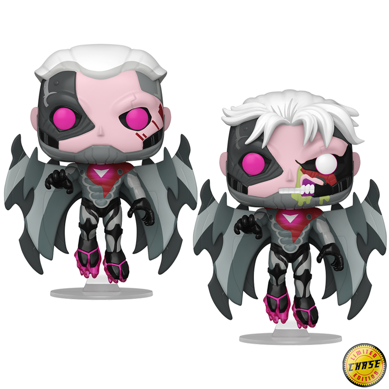 Bastion Nimrod X-Men 97 Funko Pop! Marvel Vinyl Figure Common + Chase Bundle