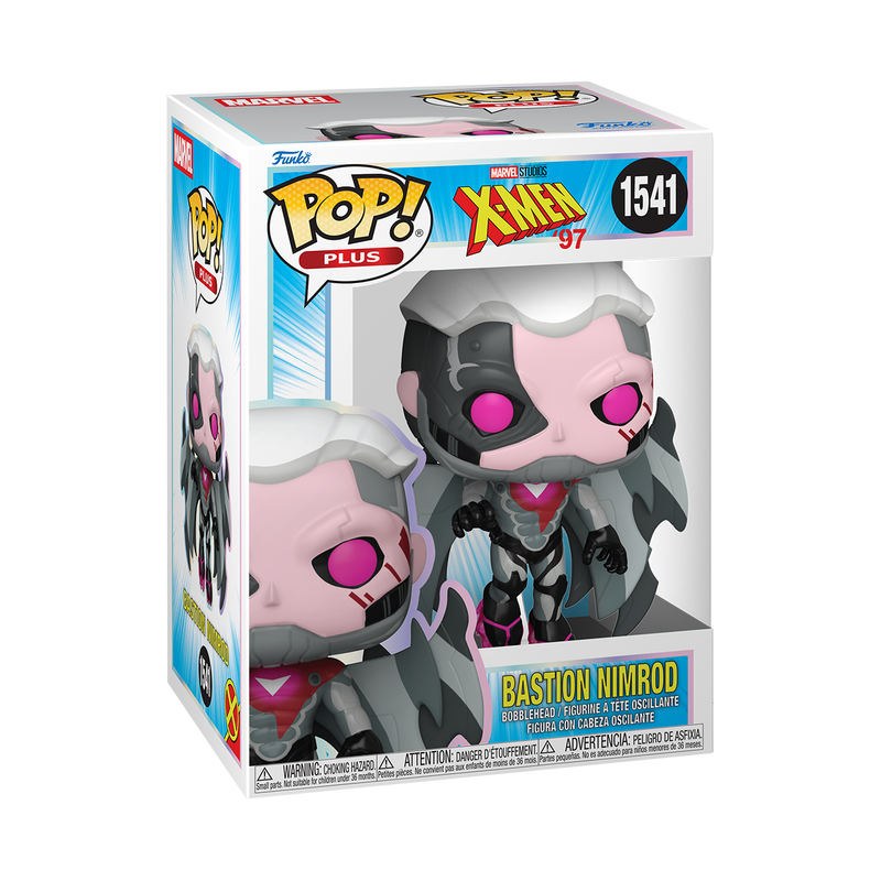 Bastion Nimrod X-Men 97 Funko Pop! Marvel Vinyl Figure Common + Chase Bundle