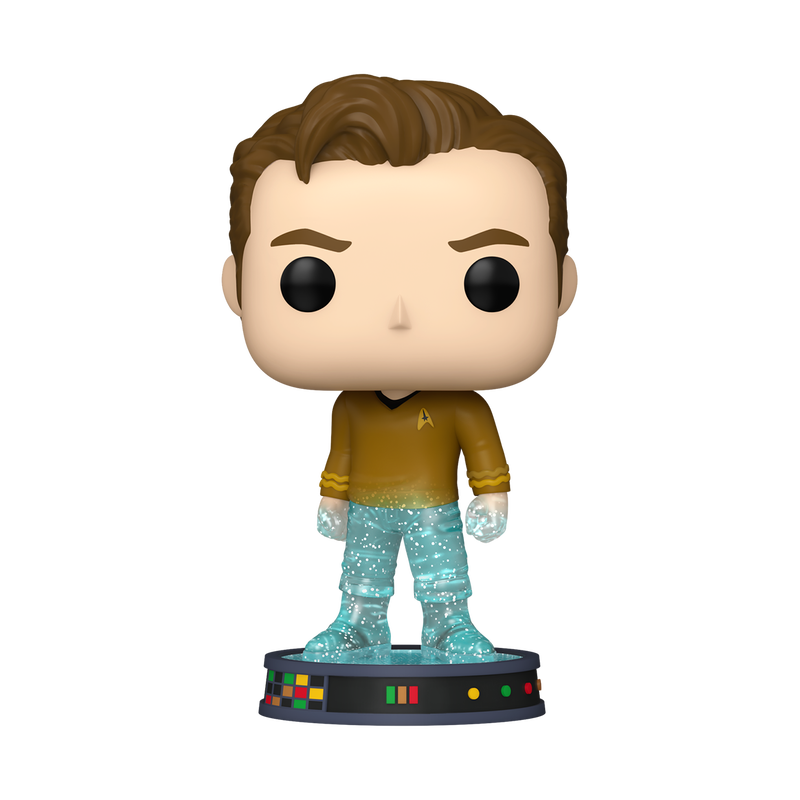 James T. Kirk (Glitter) Star Trek Transporter Funko Pop! TV Vinyl Figure