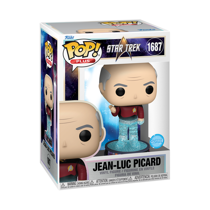 Jean-Luc Picard (Glitter) Star Trek Transporter Funko Pop! TV Vinyl Figure