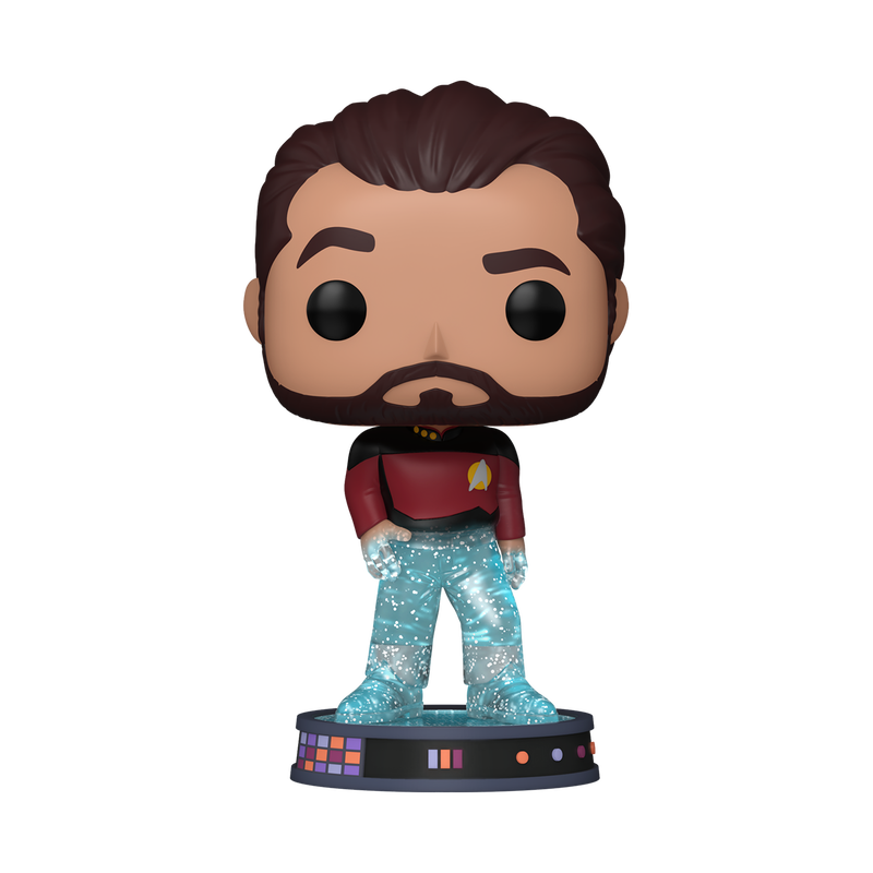 William T. Riker (Glitter) Star Trek Transporter Funko Pop! TV Vinyl Figure