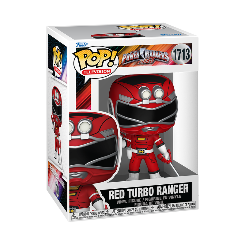 Red Turbo Ranger Power Rangers Funko Pop! TV Vinyl Figure