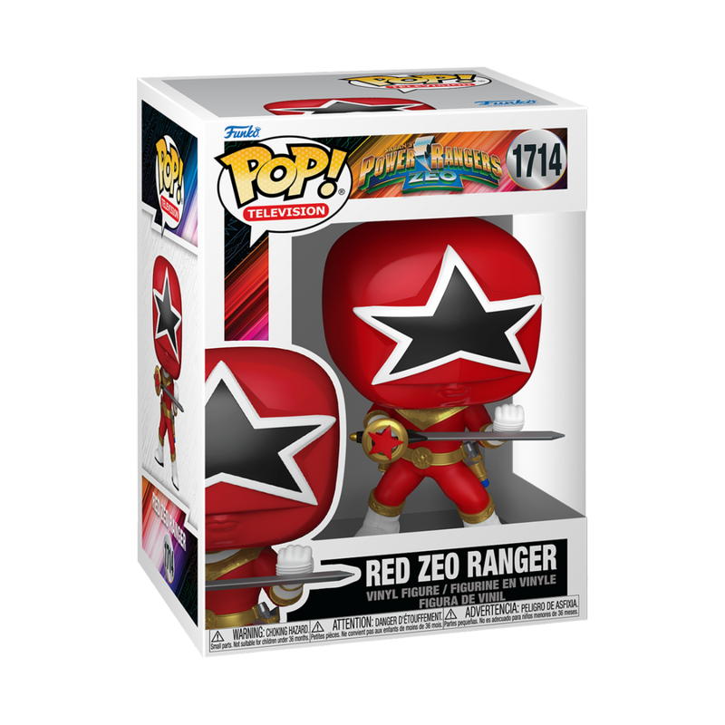 Red Zeo Ranger Power Rangers Funko Pop! TV Vinyl Figure