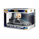 Doc with Time Machine Back to the Future Funko Pop! Rides Vinyl Figure