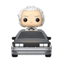 Doc with Time Machine Back to the Future Funko Pop! Rides Vinyl Figure