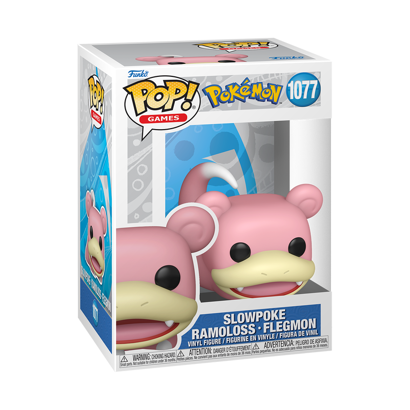 Slowpoke Pokemon Funko Pop! Games Vinyl Figure
