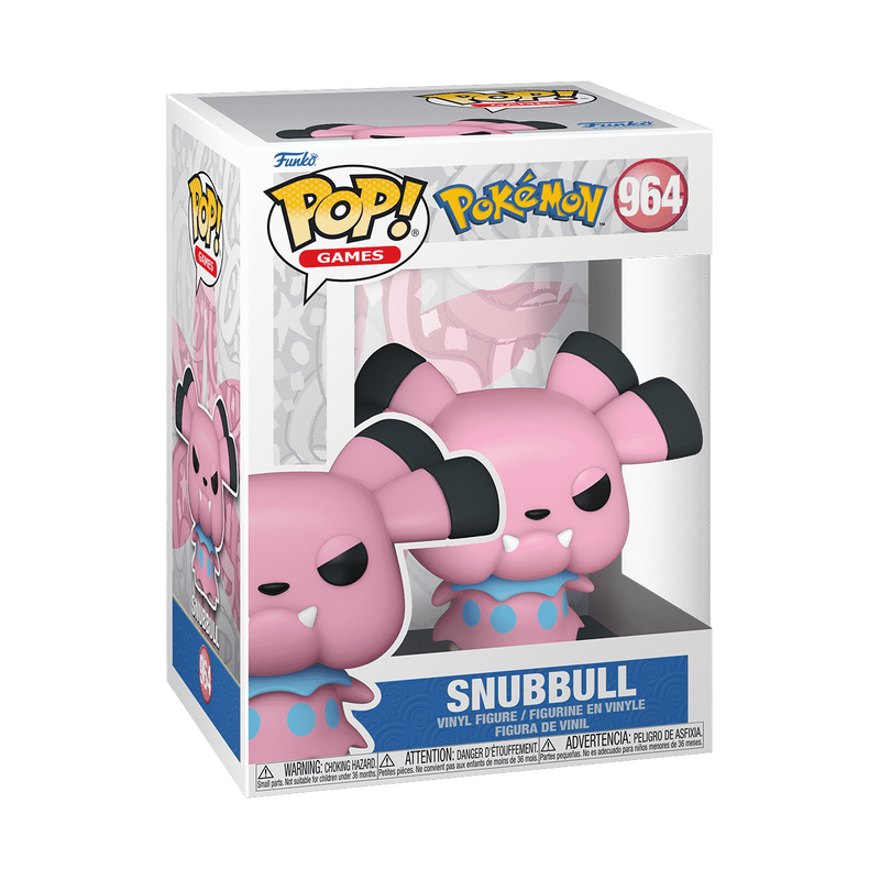 Snubbull Pokemon Funko Pop! Games Vinyl Figure