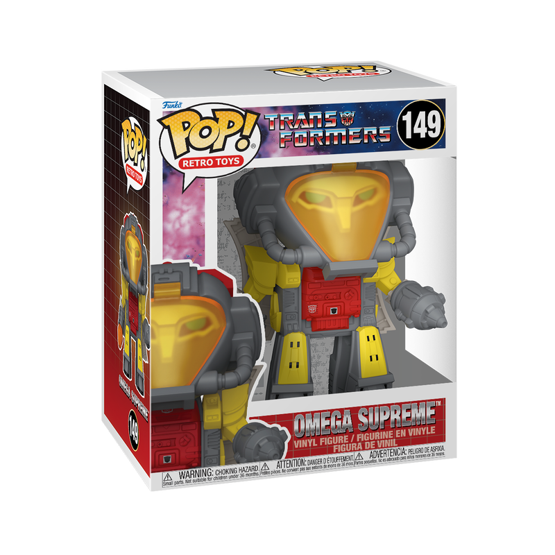 6" Omega Supreme Transformers Funko Pop! Retro Toys Vinyl Figure