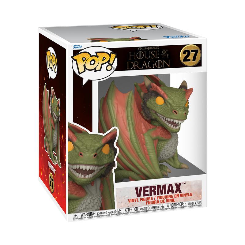 6" Vermax House of the Dragon Funko Pop! TV Vinyl Figure