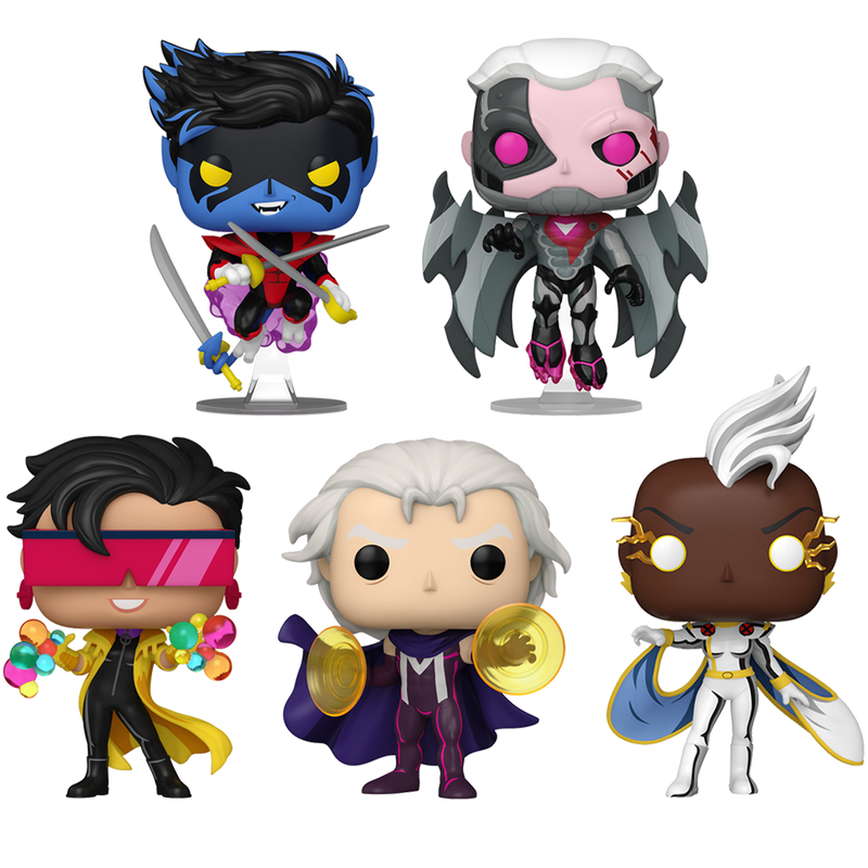 X-Men 97 Funko Pop! Marvel Vinyl Figure Bundle of 5