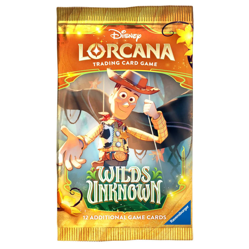 Disney Lorcana TCG Wilds Unknown Sealed Booster Box Disney Lorcana TCG Wilds Unknown Sealed Booster Box