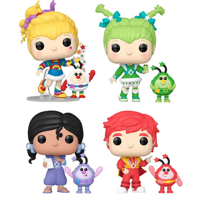 Rainbow Brite Funko Pop! Animation Vinyl Figure Bundle of 4