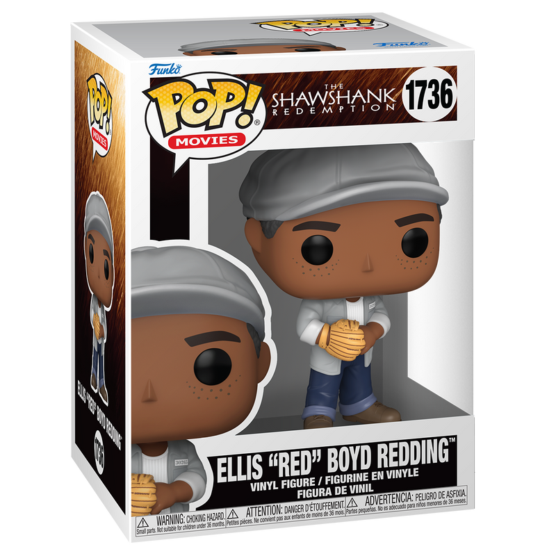 Ellis ‘Red’ Boyd Redding The Shawshank Redemption Funko Pop! Movies Vinyl Figure