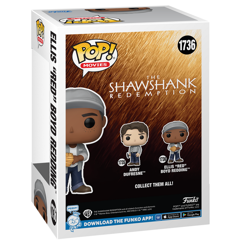 Ellis ‘Red’ Boyd Redding The Shawshank Redemption Funko Pop! Movies Vinyl Figure