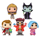 Sleeping Beauty 65th Anniversary Funko Pop! Disney Vinyl Figure Bundle of 5