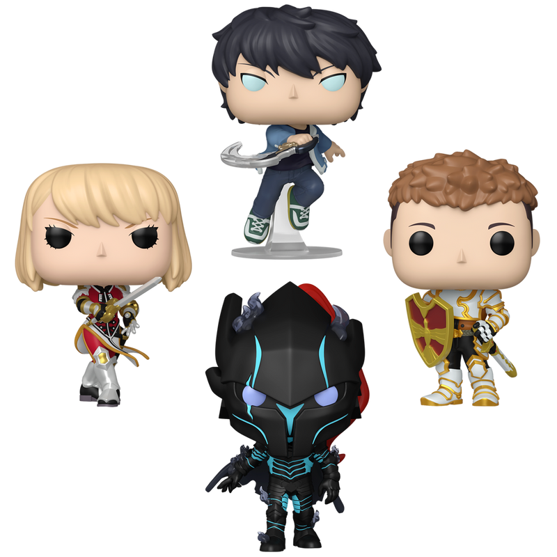 Solo Leveling Funko Pop! Anime Vinyl Figure Bundle of 4