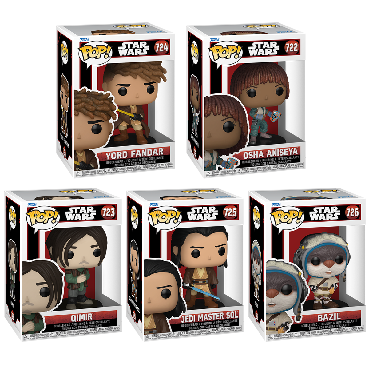 Funko Pop! Star Wars: Acolyte - Osha Aniseya - Figura in Vinile da Collezione - Idea Regalo - Merchandising Ufficiale - Giocattoli per Bambini e Adulti - TV Fans