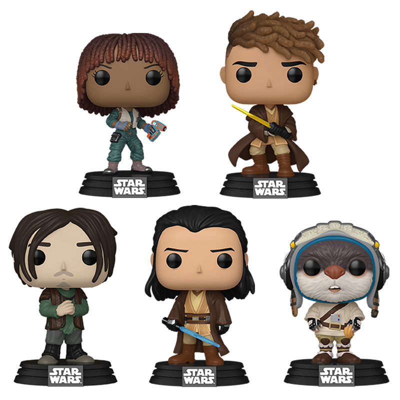 The Acolyte Funko Pop! Star Wars Vinyl Figure Bundle of 5