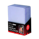 Ultra Pro 3" x 4" Super Clear Premium Toploaders (25 pcs)