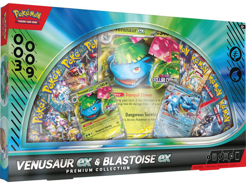 Pokémon TCG: Venusaur / Blastoise ex Premium Collection