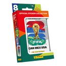 FIFA WORLD CUP 2026 Official Sticker Collection - Pocket Tin (8 Packs)