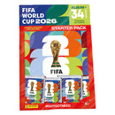 FIFA WORLD CUP 2026 Official Sticker Collection - Starter Pack (Album + 4 Packs)