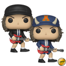Angus Young AC/DC Funko Pop! Rocks Vinyl Figure Common + Chase Bundle