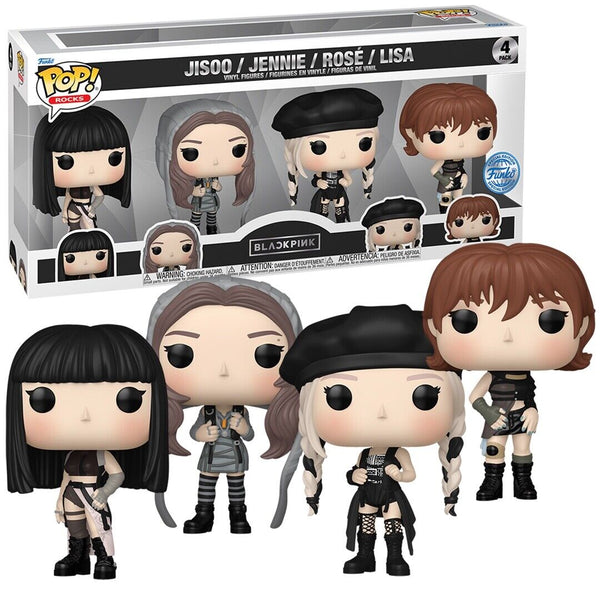 BLACKPINK FUNKO POP 全員 Funko Pop! Blackpink - Set of 4 Lisa, Jennie, Jisoo, and