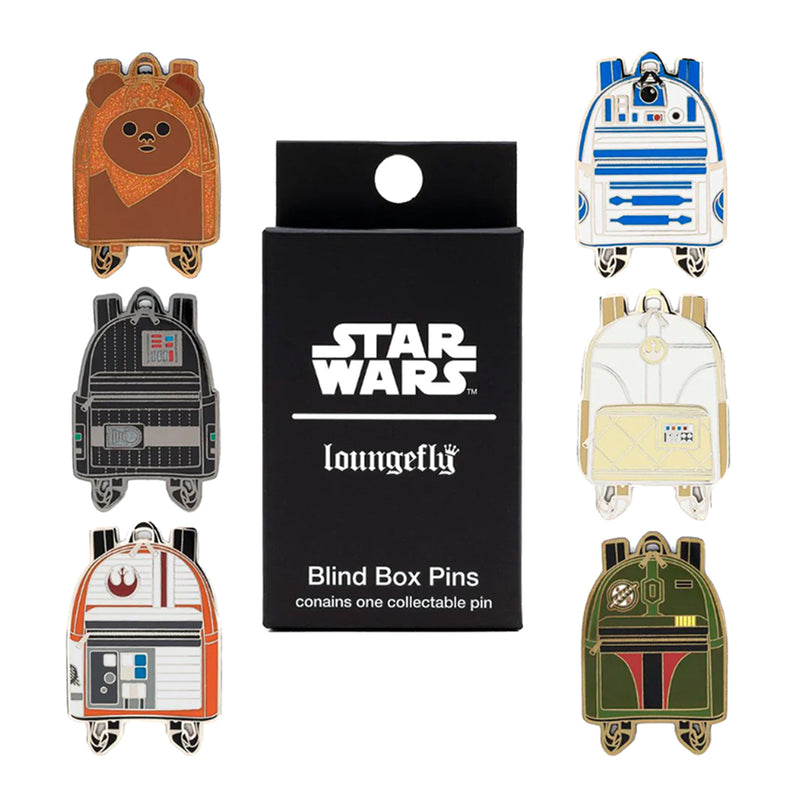 Loungefly Star Wars Backpack Blind Box Enamel Pin