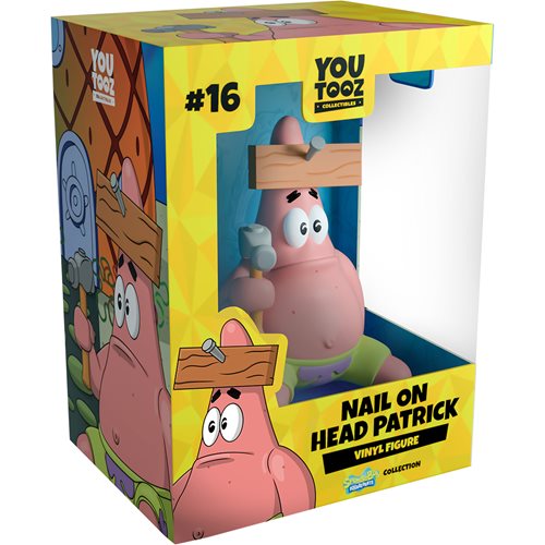Patrick Star (Nail in Head) SpongeBob Squarepants Youtooz Vinyl Figure