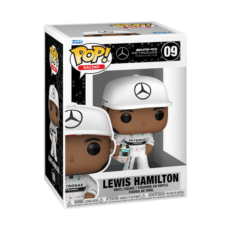 Lewis Hamilton with Helmet Mercedes-AMG Formula 1 Funko Pop! Racing Vinyl Figure