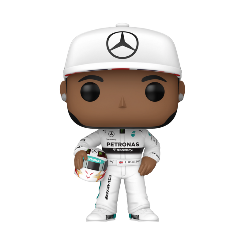 Lewis Hamilton with Helmet Mercedes-AMG Formula 1 Funko Pop! Racing Vinyl Figure