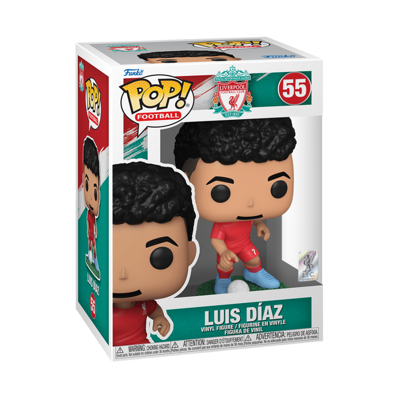 Luis Diaz Liverpool FC Funko Pop! Sports Vinyl Figure