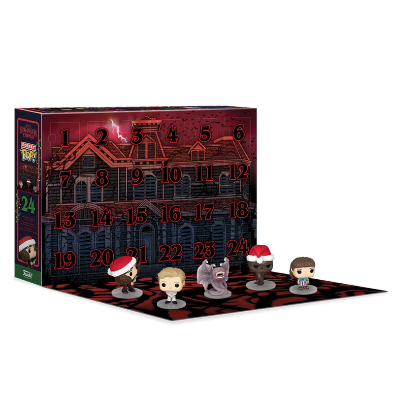 Stranger Things Holiday Countdown Calendar Funko Pop! Advent Calendar