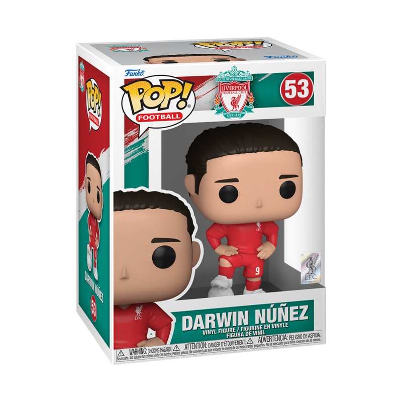 Darwin Nunez Liverpool FC Funko Pop! Sports Vinyl Figure