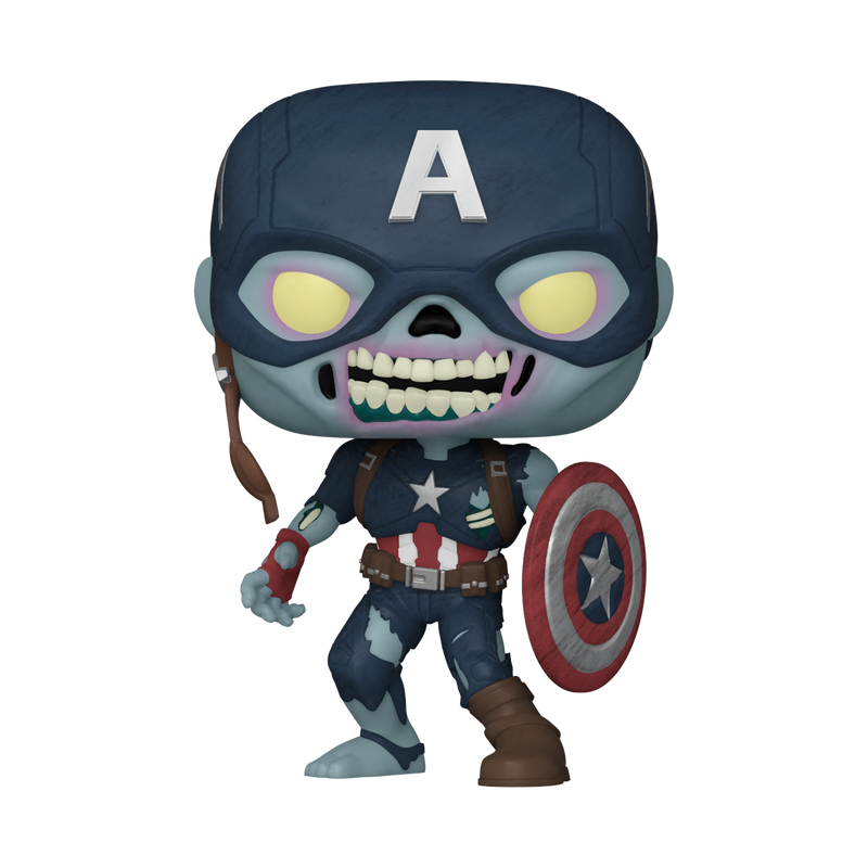Zombie Captain America What...if? Funko Pop! Marvel Vinyl Figure