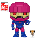 Sentinel with Wolverine X-Men Funko Pop! Jumbo Vinyl Figure