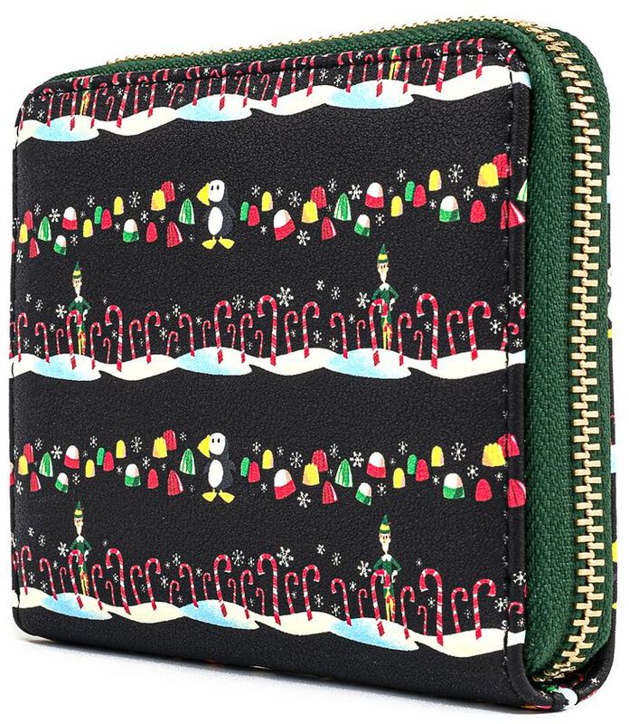 Elf Candy Cane Forest Loungefly Wallet
