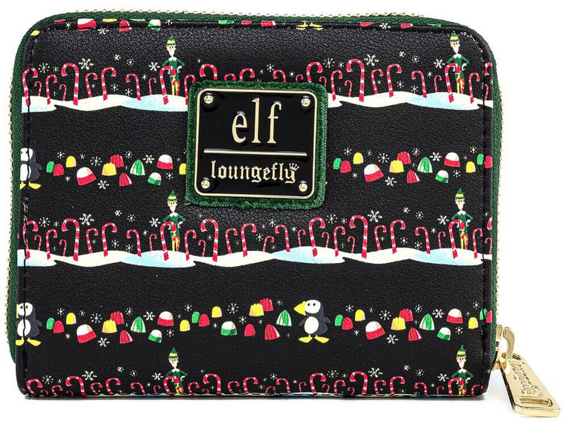 Elf Candy Cane Forest Loungefly Wallet