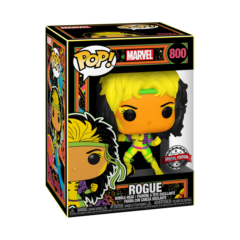 Rogue (Blacklight) X-Men Funko Pop! Marvel Vinyl Figure