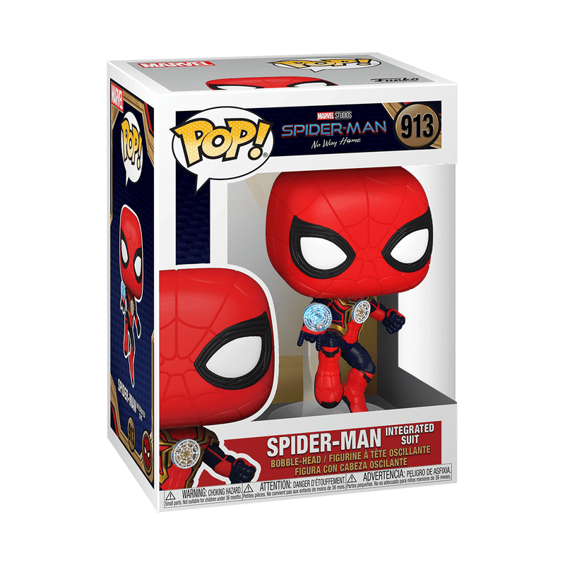 Spider-Man Integrated Suit Spider-Man No Way Home Funko Pop! Marvel Vinyl Figure